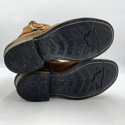 【現状渡し品】【メンズ】 RED WING レッドウィング SUEDE ENGINEER BOOTS 8178 スエード エンジニアブーツ 靴 ロングブーツ 164-260929-ko-23-teih サイズ：USA8 カラー：ブラウン 万代Net店