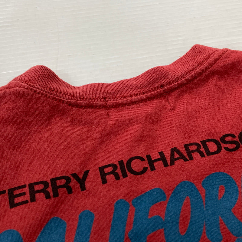 【中古品】【メンズ】 HYSTERIC GLAMOUR ヒステリックグラマー × PLAYBOY プレイボーイ TERRY RICHARDSON CALIFORNIA DREAMIN TEE12171CT02 テリー リチャード ソン Ｔシャツ 140-260923-sa-07-teih サイズ：XS カラー：レッド 万代Net店