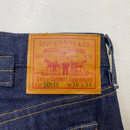 【中古品】【メンズ】 LEVI'S VINTAGE CLOTHING リーバイスビンテージクロージング 1937モデル 501XX JEANS 37501-0018 ジーンズ ボトムス デニムパンツ ボタン裏刻印3015 158-260928-ss-12-teih サイズ：36 カラー：インディゴ 万代Net店