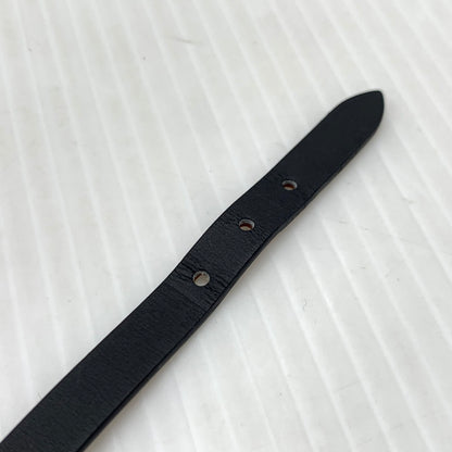 【中古品】【メンズ/レディース】 HERMES エルメス LEATHER BRACELET レザーブレスレット ビーアピ アクセサリー 182-260926-ko-17-teih カラー：ブラック/ブラウン 万代Net店