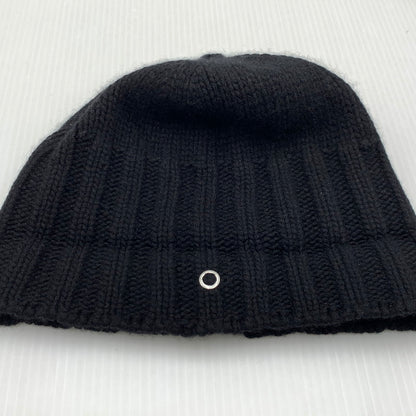 【中古品】【メンズ】 HERMES エルメス CASHMERE KNIT CAP SELLIER カシミア ニット キャップ セリエ 帽子 183-260926-ko-11-teih サイズ：S カラー：ブラック 万代Net店