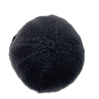 【中古品】【メンズ】 HERMES エルメス CASHMERE KNIT CAP SELLIER カシミア ニット キャップ セリエ 帽子 183-260926-ko-11-teih サイズ：S カラー：ブラック 万代Net店