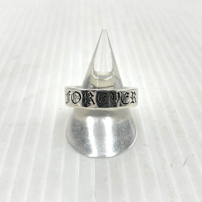 【中古品】【メンズ】 CHROME HEARTS クロムハーツ 6mm SPACER FOREVER スペーサー フォーエバー リング 指輪 アクセサリー 190-261027-yo-32-teih カラー：シルバー 18号 万代Net店