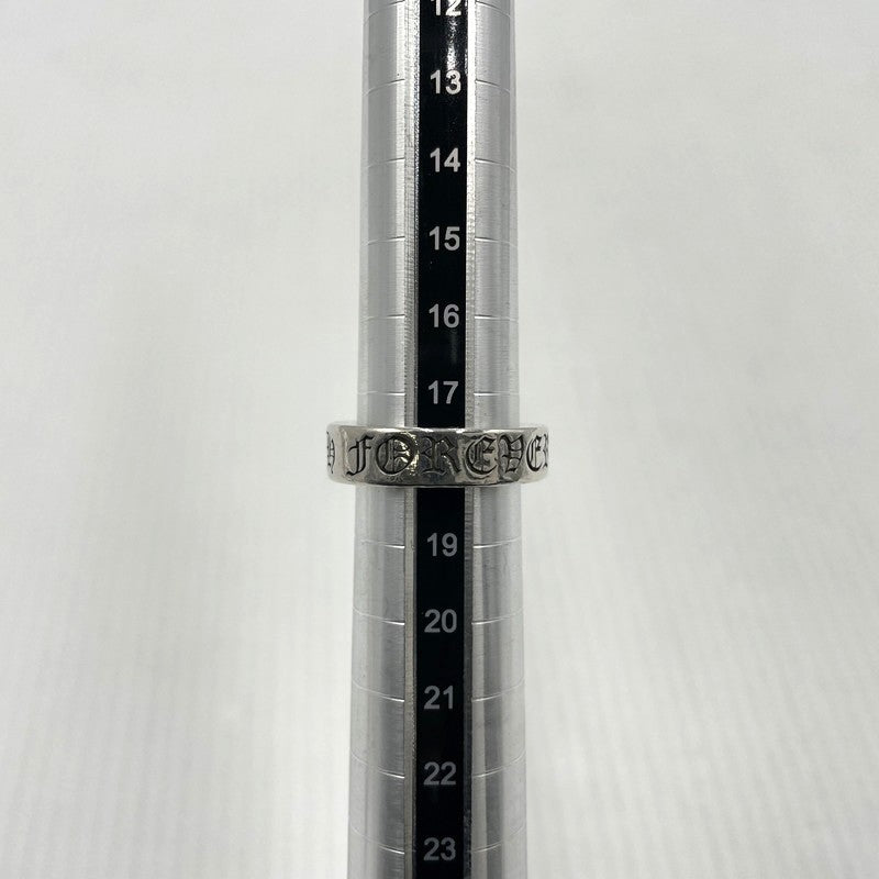 【中古品】【メンズ】 CHROME HEARTS クロムハーツ 6mm SPACER FOREVER スペーサー フォーエバー リング 指輪 アクセサリー 190-261027-yo-32-teih カラー：シルバー 18号 万代Net店
