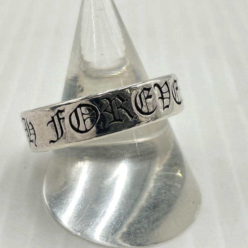 【中古品】【メンズ】 CHROME HEARTS クロムハーツ 6mm SPACER FOREVER スペーサー フォーエバー リング 指輪 アクセサリー 190-261027-yo-32-teih カラー：シルバー 18号 万代Net店