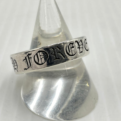 【中古品】【メンズ】 CHROME HEARTS クロムハーツ 6mm SPACER FOREVER スペーサー フォーエバー リング 指輪 アクセサリー 190-261027-yo-32-teih カラー：シルバー 18号 万代Net店