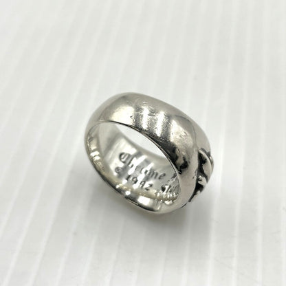 【中古品】【メンズ】 CHROME HEARTS クロムハーツ FLRL CRS RING フローラル クロス リング 指輪 アクセサリー 190-261027-yo-28-teih カラー：シルバー 19号 万代Net店
