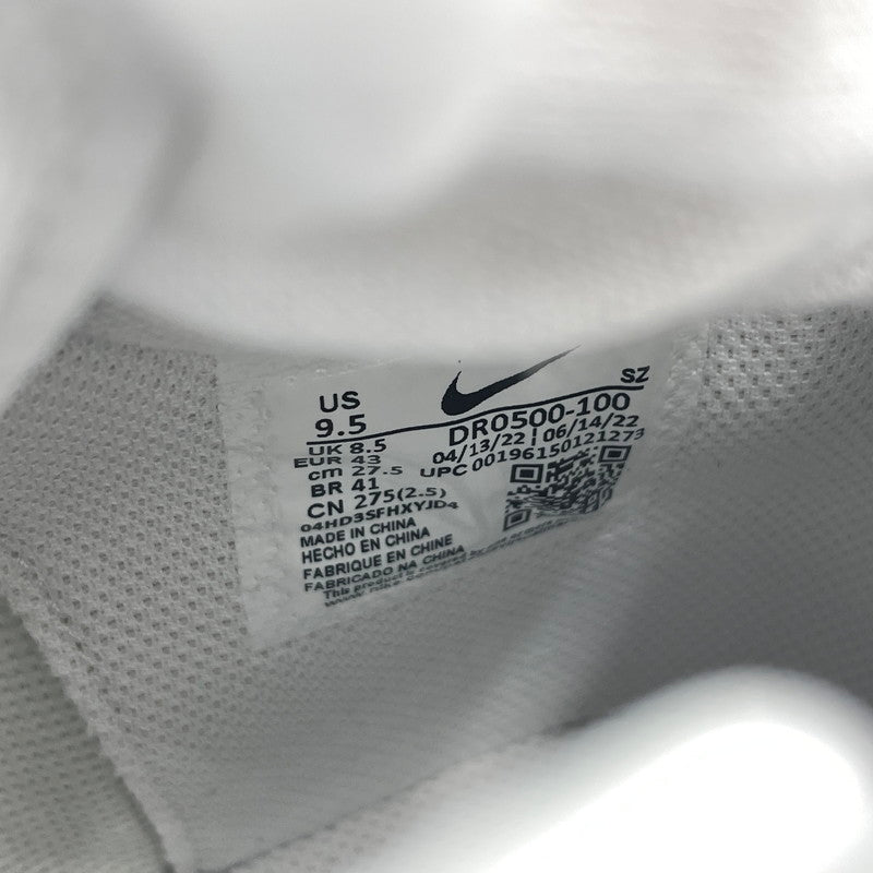 【中古品】【メンズ】 NIKE ナイキ × OFF-WHITE オフホワイト 別注コラボ AIR FORCE 1 MID "GRAFFITI" DR0500-100 エアフォース1 ミッド グラフィティ スニーカー 靴 160-260926-yo-12-teih サイズ：27.5cm カラー：ホワイト 万代Net店