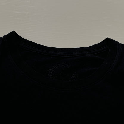 【中古品】【メンズ】 CHROME HEARTS クロムハーツ DAGGER BACK PRINT S/S TEE ダガーバック プリント ショート スリーブ Tシャツ 半袖 トップス 190-260923-sa-08-teih サイズ：L カラー：ブラック 万代Net店