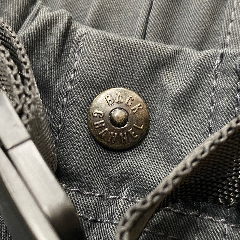 【中古品】【メンズ】 Back Channel バックチャンネル EASY FIELD PANTS MADE IN JAPAN イージー フィールド パンツ ボトムス 日本製 153-261019-ss-13-teih サイズ：L カラー：ブラック 万代Net店