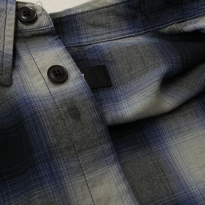 【中古品】【メンズ】 STUSSY ステューシー BEACH OMBRE PLAID SHIRT 1110391 ビーチ オンブレ プレイド シャツ 長袖 トップス 142-260923-sa-12-teih サイズ：XL カラー：チェック 万代Net店