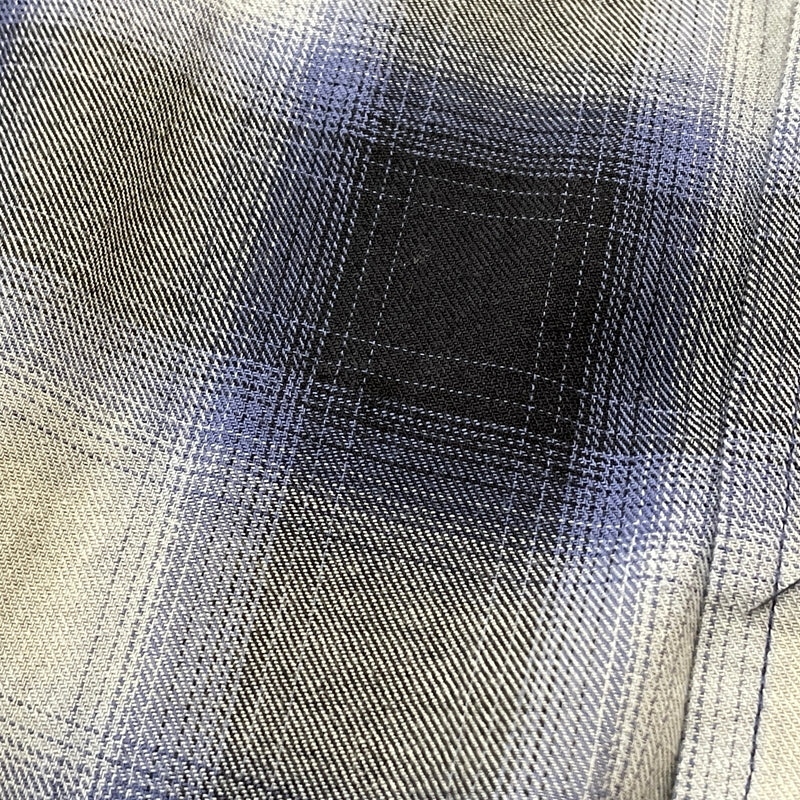 【中古品】【メンズ】 STUSSY ステューシー BEACH OMBRE PLAID SHIRT 1110391 ビーチ オンブレ プレイド シャツ 長袖 トップス 142-260923-sa-12-teih サイズ：XL カラー：チェック 万代Net店