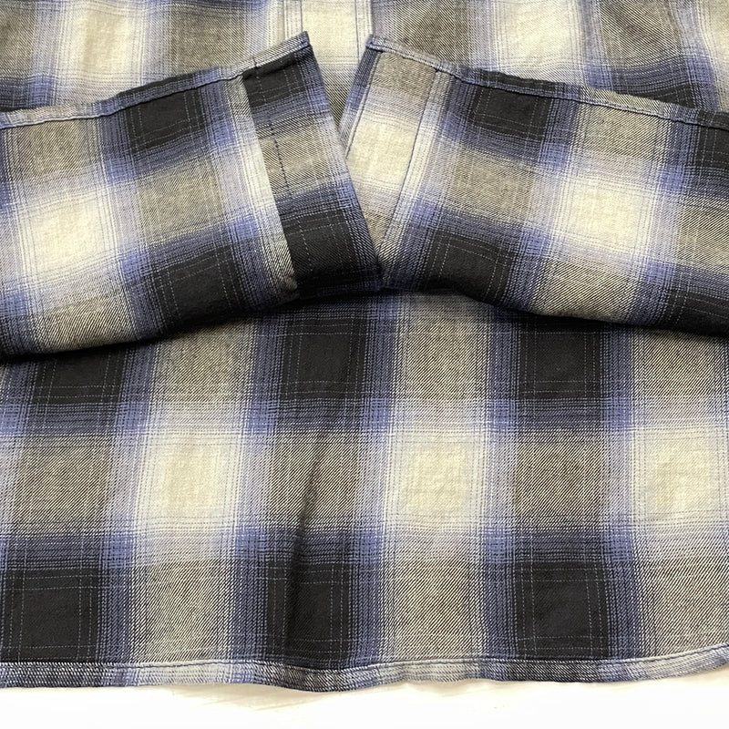 【中古品】【メンズ】 STUSSY ステューシー BEACH OMBRE PLAID SHIRT 1110391 ビーチ オンブレ プレイド シャツ 長袖 トップス 142-260923-sa-12-teih サイズ：XL カラー：チェック 万代Net店