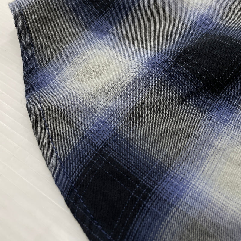 【中古品】【メンズ】 STUSSY ステューシー BEACH OMBRE PLAID SHIRT 1110391 ビーチ オンブレ プレイド シャツ 長袖 トップス 142-260923-sa-12-teih サイズ：XL カラー：チェック 万代Net店