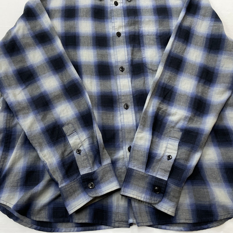 【中古品】【メンズ】 STUSSY ステューシー BEACH OMBRE PLAID SHIRT 1110391 ビーチ オンブレ プレイド シャツ 長袖 トップス 142-260923-sa-12-teih サイズ：XL カラー：チェック 万代Net店