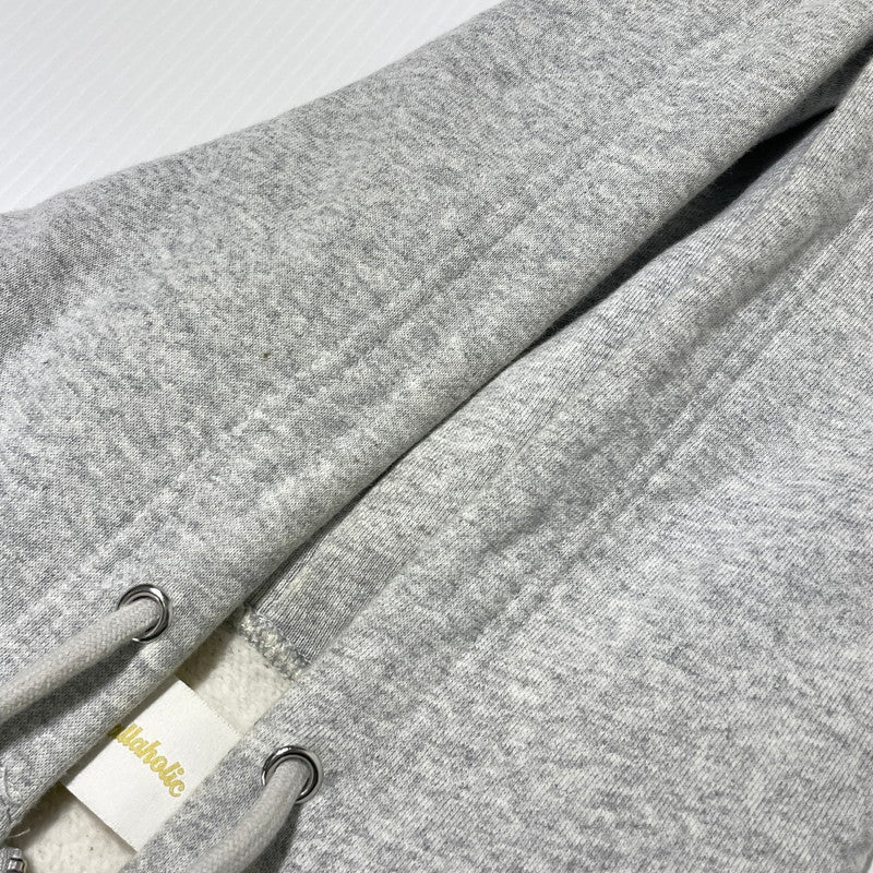 【中古品】【メンズ】 BALLAHOLIC ボーラホリック SMALL LOGO SWEAT FULL ZIP HOODIE スモールロゴ スウェット フルジップ フーディ 長袖 トップス パーカー 142-260925-yo-10-teih サイズ：XL カラー：ヘザーグレー 万代Net店