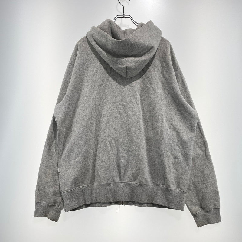 【中古品】【メンズ】 BALLAHOLIC ボーラホリック SMALL LOGO SWEAT FULL ZIP HOODIE スモールロゴ スウェット フルジップ フーディ 長袖 トップス パーカー 142-260925-yo-10-teih サイズ：XL カラー：ヘザーグレー 万代Net店
