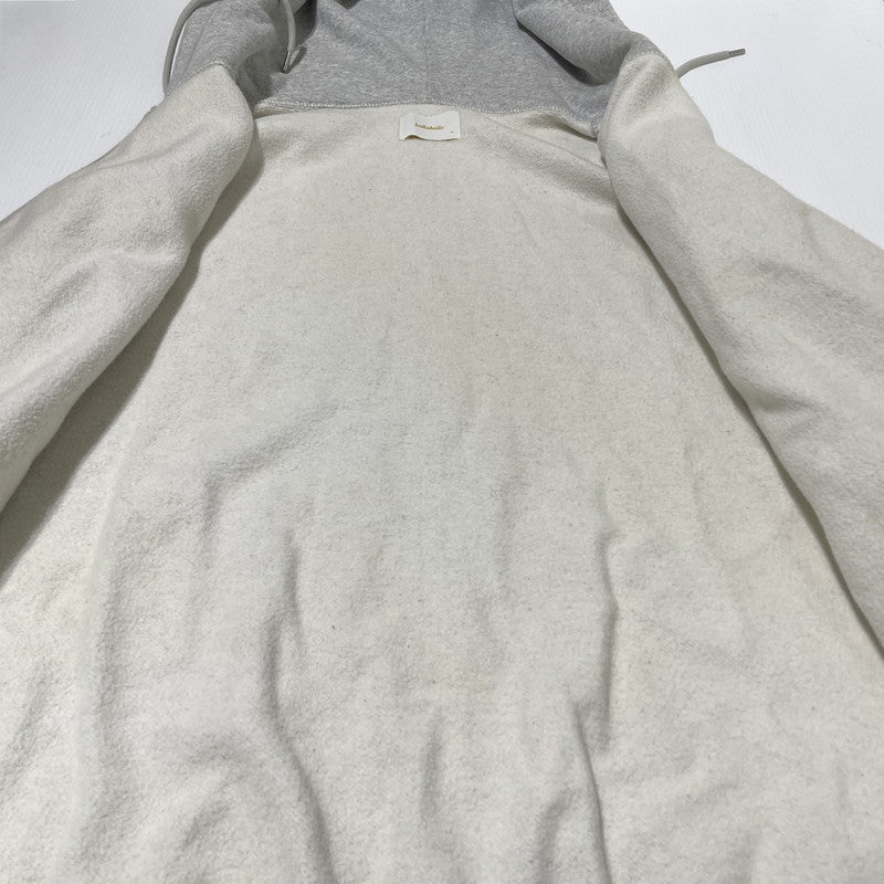 【中古品】【メンズ】 BALLAHOLIC ボーラホリック SMALL LOGO SWEAT FULL ZIP HOODIE スモールロゴ スウェット フルジップ フーディ 長袖 トップス パーカー 142-260925-yo-10-teih サイズ：XL カラー：ヘザーグレー 万代Net店