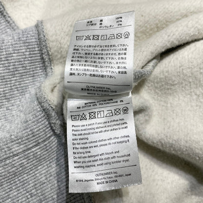 【中古品】【メンズ】 BALLAHOLIC ボーラホリック SMALL LOGO SWEAT FULL ZIP HOODIE スモールロゴ スウェット フルジップ フーディ 長袖 トップス パーカー 142-260925-yo-10-teih サイズ：XL カラー：ヘザーグレー 万代Net店