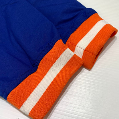 【中古品】【メンズ】 NIKE ナイキ × COOPERS TOWN クーパーズタウン 別注 コラボ V-NECK PULLOVER JACKET NEW YORK ブイ ネック プルオーバージャケット ライトアウター 148-260923-ko-12-teih サイズ：L カラー：ブルー 万代Net店