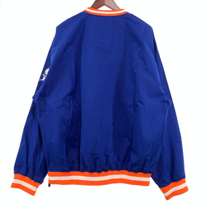 【中古品】【メンズ】 NIKE ナイキ × COOPERS TOWN クーパーズタウン 別注 コラボ V-NECK PULLOVER JACKET NEW YORK ブイ ネック プルオーバージャケット ライトアウター 148-260923-ko-12-teih サイズ：L カラー：ブルー 万代Net店
