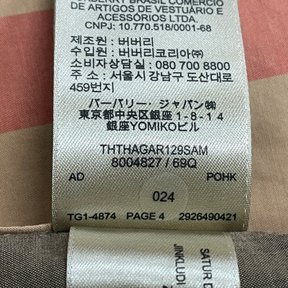 【中古品】【メンズ】 BURBERRY バーバリー WINDSOR SHIRT 8004827 ウィンザー シャツ 長袖 トップス 141-260923-sa-13-teih サイズ：S カラー：チェック 万代Net店