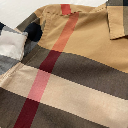 【中古品】【メンズ】 BURBERRY バーバリー WINDSOR SHIRT 8004827 ウィンザー シャツ 長袖 トップス 141-260923-sa-13-teih サイズ：S カラー：チェック 万代Net店