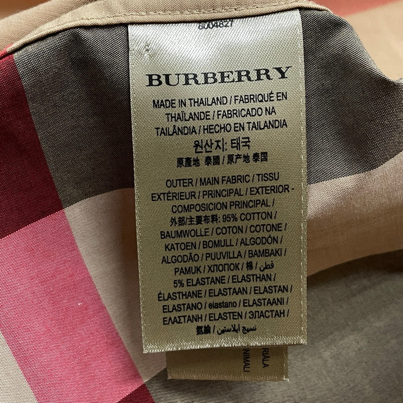 【中古品】【メンズ】 BURBERRY バーバリー WINDSOR SHIRT 8004827 ウィンザー シャツ 長袖 トップス 141-260923-sa-13-teih サイズ：S カラー：チェック 万代Net店