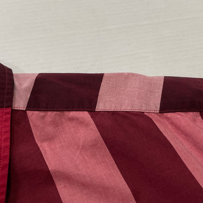 【中古品】【メンズ】 BURBERRY バーバリー NOVA CHECK PATTERN SHIRT 8004830 ノバ チェック パターン シャツ 長袖 トップス 141-260923-sa-14-teih サイズ：M カラー：レッドチェック 万代Net店