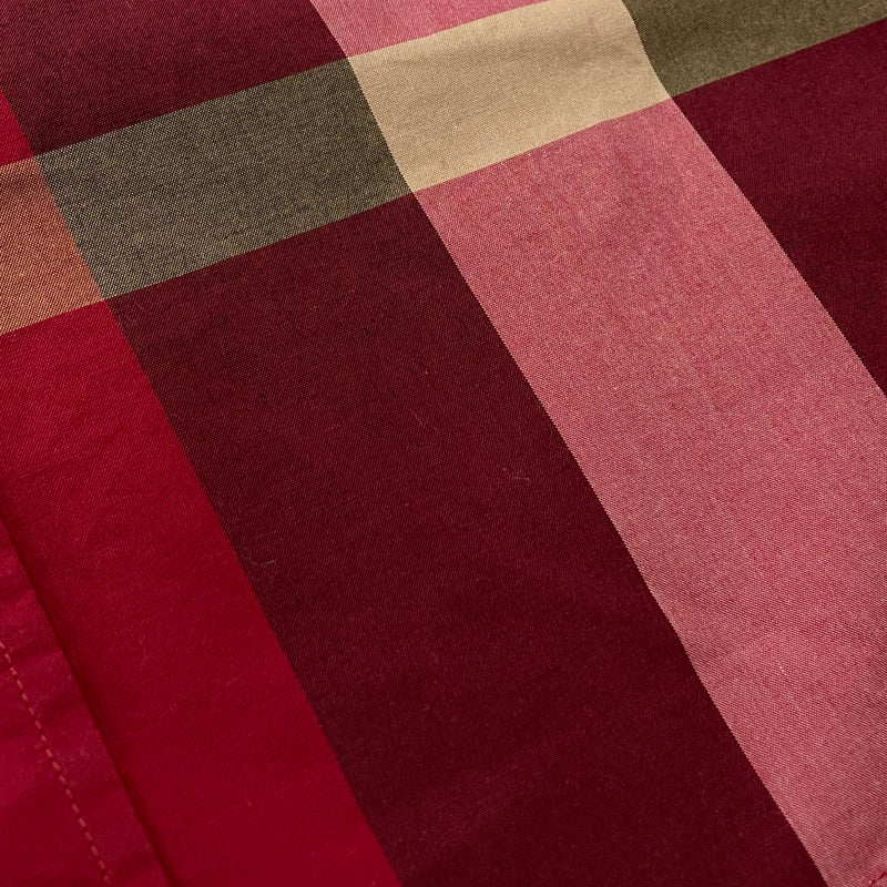 【中古品】【メンズ】 BURBERRY バーバリー NOVA CHECK PATTERN SHIRT 8004830 ノバ チェック パターン シャツ 長袖 トップス 141-260923-sa-14-teih サイズ：M カラー：レッドチェック 万代Net店