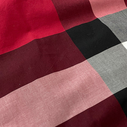 【中古品】【メンズ】 BURBERRY バーバリー NOVA CHECK PATTERN SHIRT 8004830 ノバ チェック パターン シャツ 長袖 トップス 141-260923-sa-14-teih サイズ：M カラー：レッドチェック 万代Net店