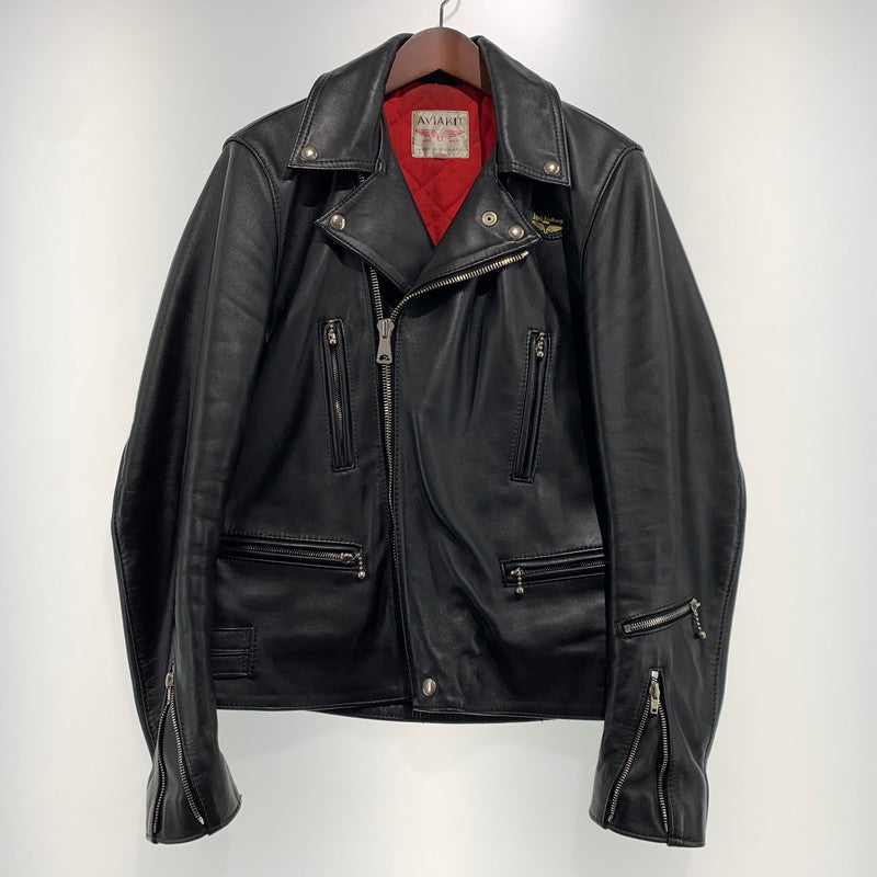 【現状渡し品】【メンズ】 LEWIS LEATHERS ルイスレザー LIGHTNING TIGHT FIT COWHIDE 391T ライトニング タイトフィット カウハイド アウター レザージャケット 145-260923-ko-19-teih サイズ：38 カラー：ブラック 万代Net店