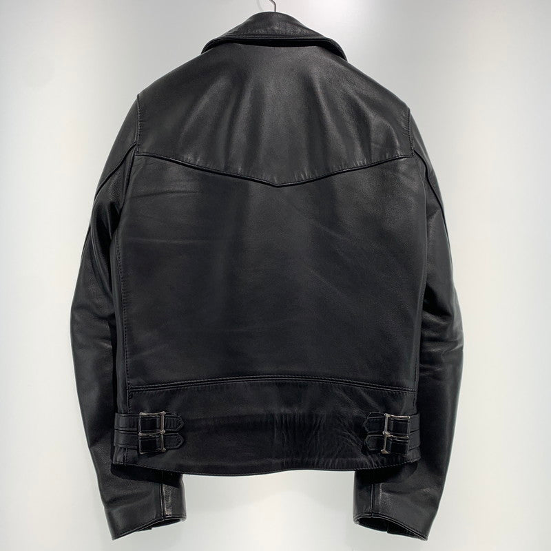 【現状渡し品】【メンズ】 LEWIS LEATHERS ルイスレザー LIGHTNING TIGHT FIT COWHIDE 391T ライトニング タイトフィット カウハイド アウター レザージャケット 145-260923-ko-19-teih サイズ：38 カラー：ブラック 万代Net店
