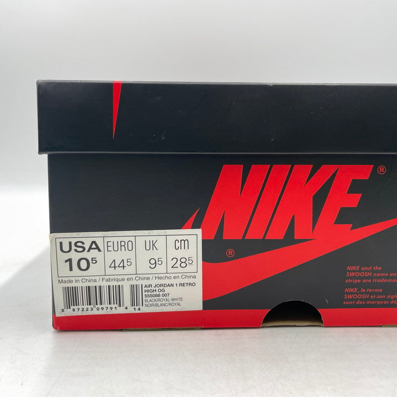 【中古品】【メンズ】 NIKE ナイキ AIR JORDAN 1 RETRO HIGH OG "ROYAL" 555088-007 エアジョーダン1 レトロ ハイ OG ロイヤル スニーカー 靴 シューズ 160-260926-yo-09-teih サイズ：28.5cm カラー：ブルー/ブラック 万代Net店