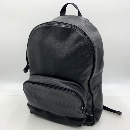 【中古品】【メンズ】 COACH コーチ HOUSTON BACKPACK F49313 ヒューストン バックパック カバン リュックサック 180-260926-ko-01-teih カラー：ブラック 万代Net店