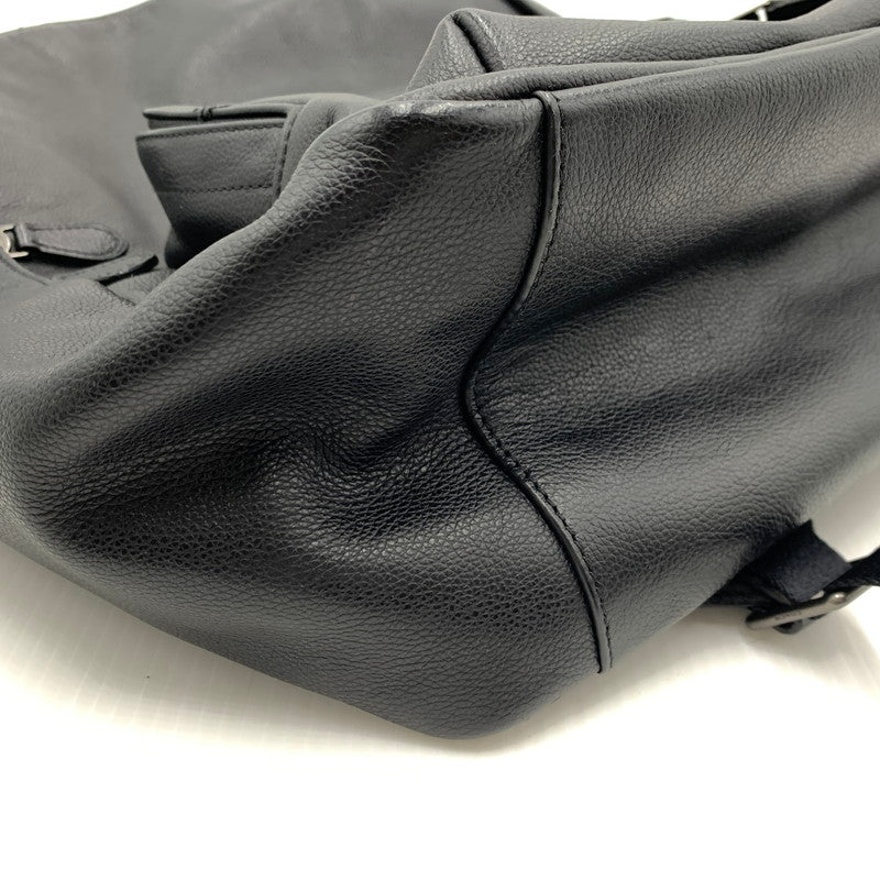 【中古品】【メンズ】 COACH コーチ HOUSTON BACKPACK F49313 ヒューストン バックパック カバン リュックサック 180-260926-ko-01-teih カラー：ブラック 万代Net店