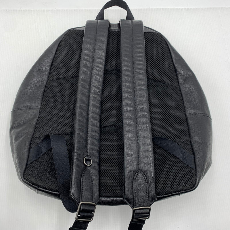 【中古品】【メンズ】 COACH コーチ HOUSTON BACKPACK F49313 ヒューストン バックパック カバン リュックサック 180-260926-ko-01-teih カラー：ブラック 万代Net店