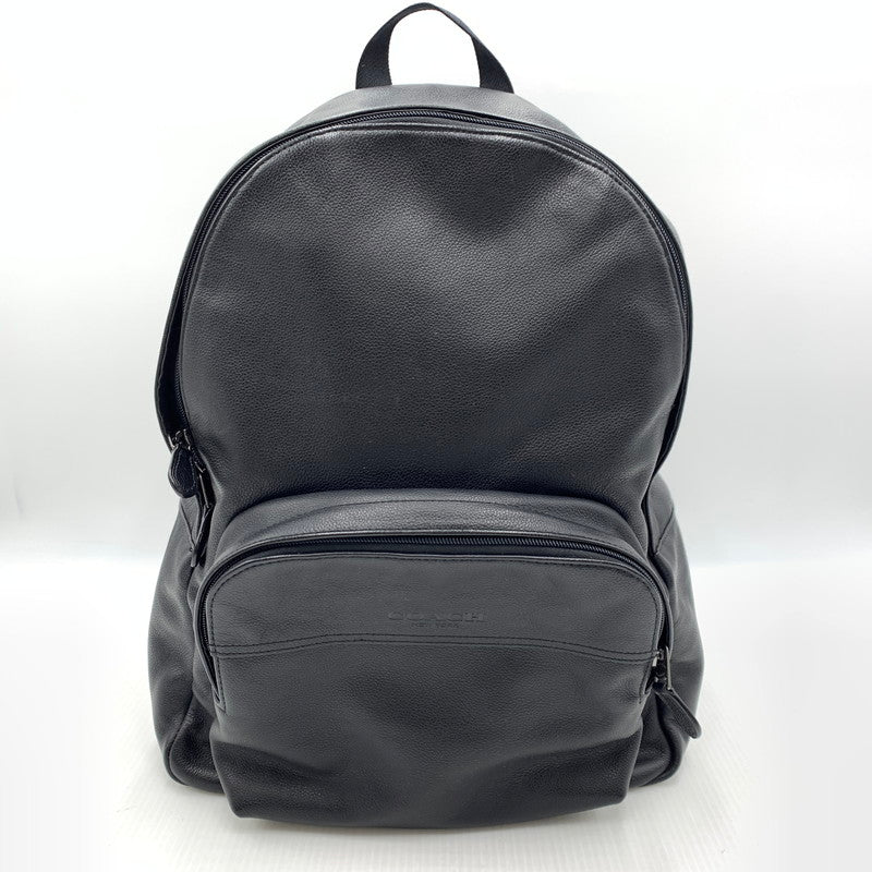 【中古品】【メンズ】 COACH コーチ HOUSTON BACKPACK F49313 ヒューストン バックパック カバン リュックサック 180-260926-ko-01-teih カラー：ブラック 万代Net店
