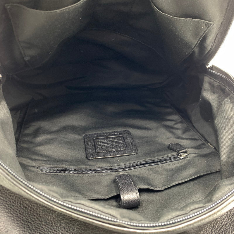 【中古品】【メンズ】 COACH コーチ HOUSTON BACKPACK F49313 ヒューストン バックパック カバン リュックサック 180-260926-ko-01-teih カラー：ブラック 万代Net店