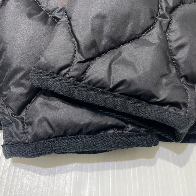 【中古品】【メンズ】 TAION タイオン MILITARY CREWNECK JACKET TAION-104ALSBM-1 ミリタリー クルーネック ダウンジャケット ソフトシェル アウター 147-260925-yo-05-teih サイズ：XXL カラー：ブラック 万代Net店