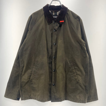【現状渡し品】【メンズ】 Supreme シュプリーム × THE BRITISH MILLERAIN ブリティッシュミラレーン 別注コラボ 09AW TIMBERLINE OILD JACKET ティンバーライン オイルド ジャケット アウター 149-260925-ss-04-teih サイズ：M/※オイル カラー：カーキ 万代Net店