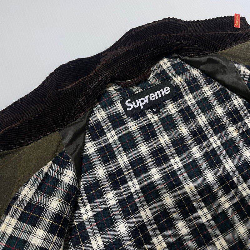 【現状渡し品】【メンズ】 Supreme シュプリーム × THE BRITISH MILLERAIN ブリティッシュミラレーン 別注コラボ 09AW TIMBERLINE OILD JACKET ティンバーライン オイルド ジャケット アウター 149-260925-ss-04-teih サイズ：M/※オイル カラー：カーキ 万代Net店