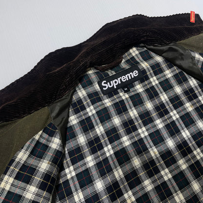 【現状渡し品】【メンズ】 Supreme シュプリーム × THE BRITISH MILLERAIN ブリティッシュミラレーン 別注コラボ 09AW TIMBERLINE OILD JACKET ティンバーライン オイルド ジャケット アウター 149-260925-ss-04-teih サイズ：M/※オイル カラー：カーキ 万代Net店