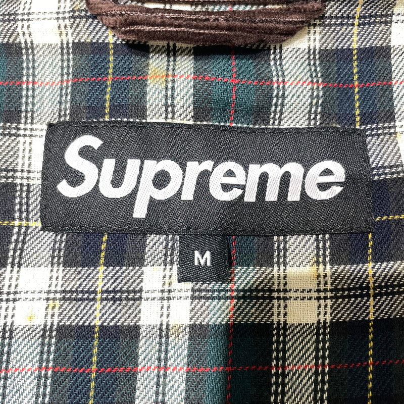 【現状渡し品】【メンズ】 Supreme シュプリーム × THE BRITISH MILLERAIN ブリティッシュミラレーン 別注コラボ 09AW TIMBERLINE OILD JACKET ティンバーライン オイルド ジャケット アウター 149-260925-ss-04-teih サイズ：M/※オイル カラー：カーキ 万代Net店