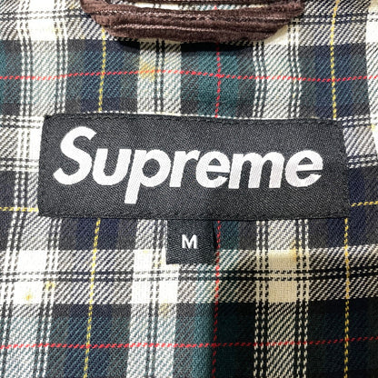 【現状渡し品】【メンズ】 Supreme シュプリーム × THE BRITISH MILLERAIN ブリティッシュミラレーン 別注コラボ 09AW TIMBERLINE OILD JACKET ティンバーライン オイルド ジャケット アウター 149-260925-ss-04-teih サイズ：M/※オイル カラー：カーキ 万代Net店