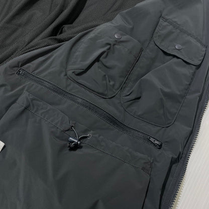 【中古品】【メンズ】 DAIWA PIER39 ダイワピア39 TECH FLEECE JACKET BE-71024W テック フリースジャケット ライトアウター 144-260925-yo-02-teih サイズ：XL カラー：チャコール 万代Net店