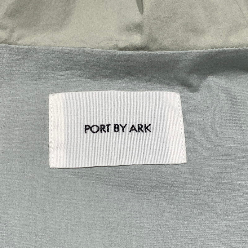 【中古品】【メンズ】 PORT BY ARK ポートバイアーク TYPEWRITER PARKA PO13-G001 タイプライター パーカー ライトアウター コットン 140-260927-ko-12-teih サイズ：2 カラー：グレー系 万代Net店
