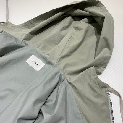 【中古品】【メンズ】 PORT BY ARK ポートバイアーク TYPEWRITER PARKA PO13-G001 タイプライター パーカー ライトアウター コットン 140-260927-ko-12-teih サイズ：2 カラー：グレー系 万代Net店