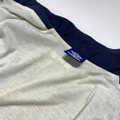【現状渡し品】【メンズ】 UMBRO アンブロ 90's FULL ZIP JACKET 90年代 フルジップ ジャケット ライトアウター 144-260927-ko-13-teih サイズ：XL カラー：ネイビー系 万代Net店