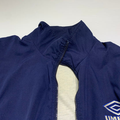 【現状渡し品】【メンズ】 UMBRO アンブロ 90's FULL ZIP JACKET 90年代 フルジップ ジャケット ライトアウター 144-260927-ko-13-teih サイズ：XL カラー：ネイビー系 万代Net店